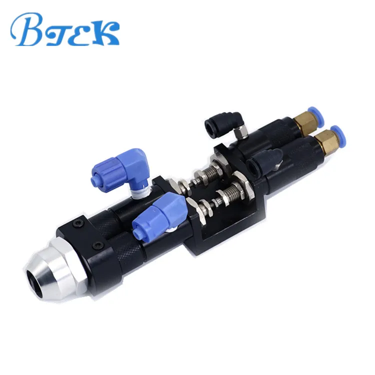 Pneumatic Double Acting Ab Glue Precision Glue Dispensing Valve Fluid