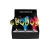 Stainless steel office stationery student scissors with anti-slip soft grip scissors