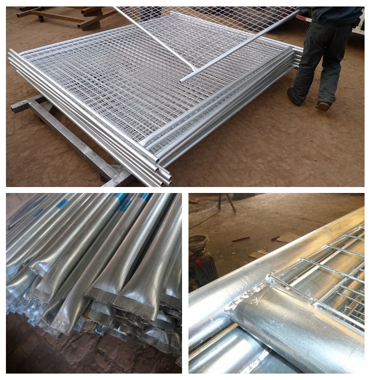 Galvanized Construction Australia Used Removable Safety Temporary Fence