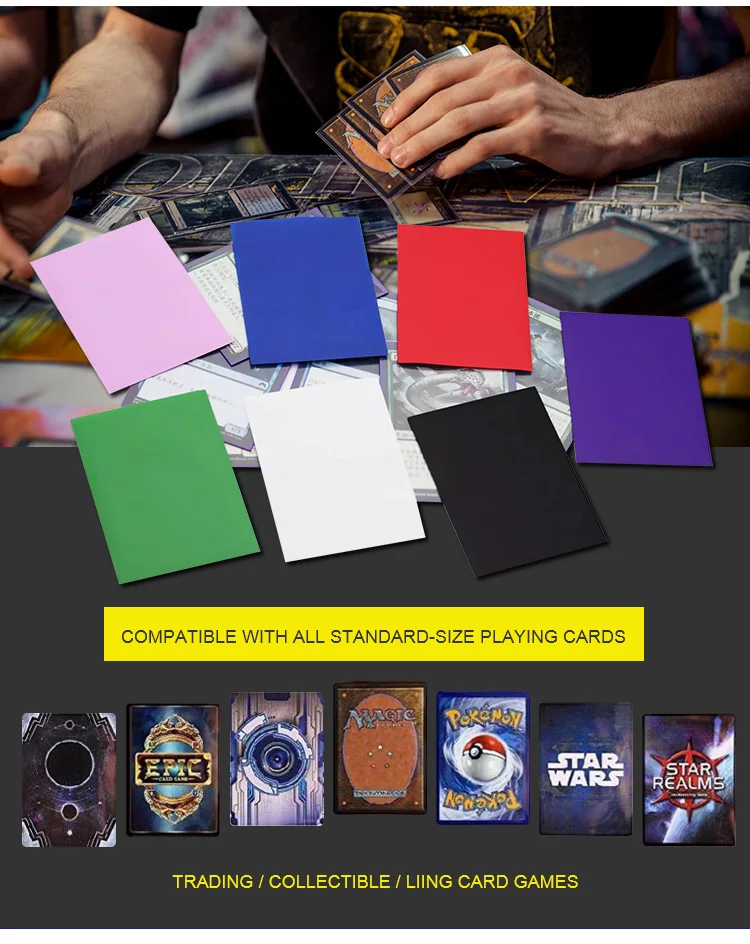 Bkcs01 Custom Trading Card Sleeve Mtg,Custom Yugioh Card Sleeve Game