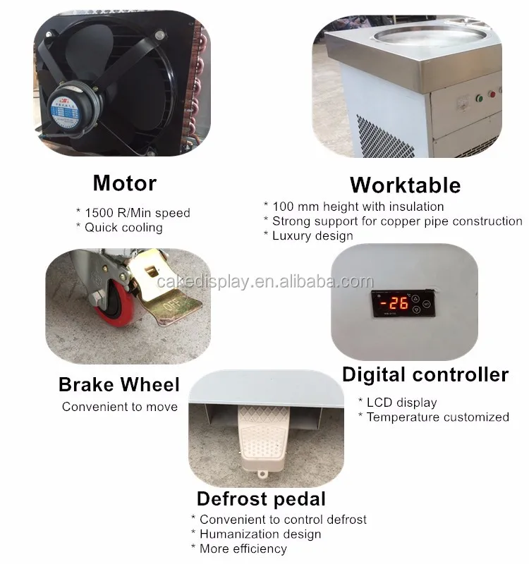 China Instant Fry Ice Cream Rolls Pan Machine Factory Buy Instant Ice