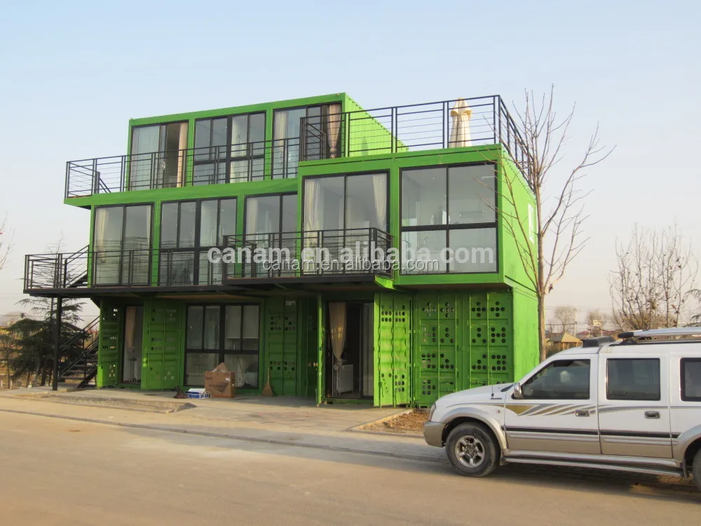 CANAM-Modular prefabricated wooden houses bungalow hotel romania for sale