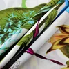 Top sale Abstract design silk satin lycra fabric the result is outstanding