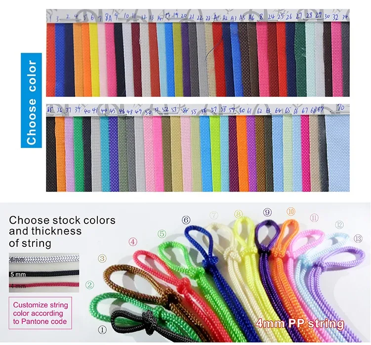 Custom Printed Promotional nylon Drawstring Bags