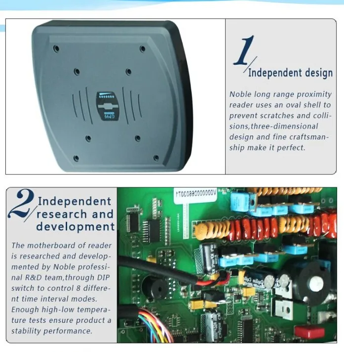 130cm Long Range Proximity Card Reader With Rfid Technology For Parking