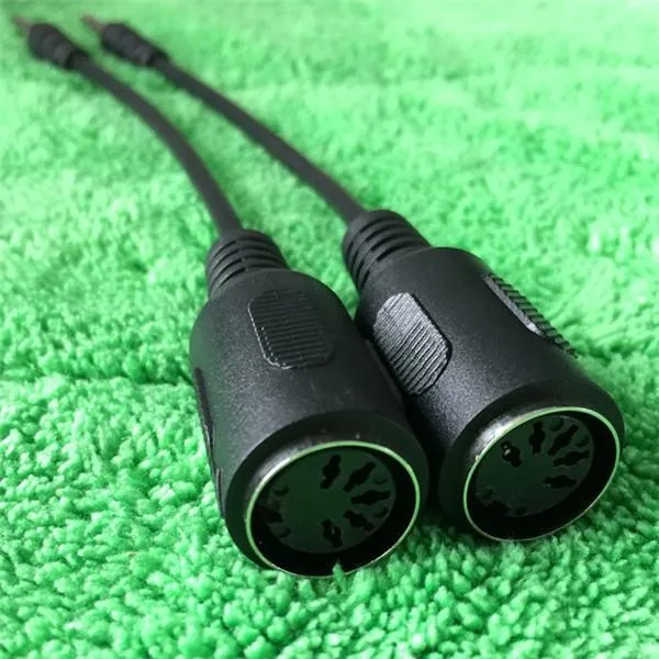 Gotor 5 Pin Din MIDI Female To 3.5mm Male Breakout Cable Midi Female To