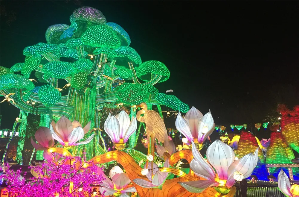 Lighting Parade Floats Chinese Lantern Festival Lanterns ...