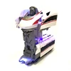 Plastic super deform car bullet robot train toys deformation robot with music and light
