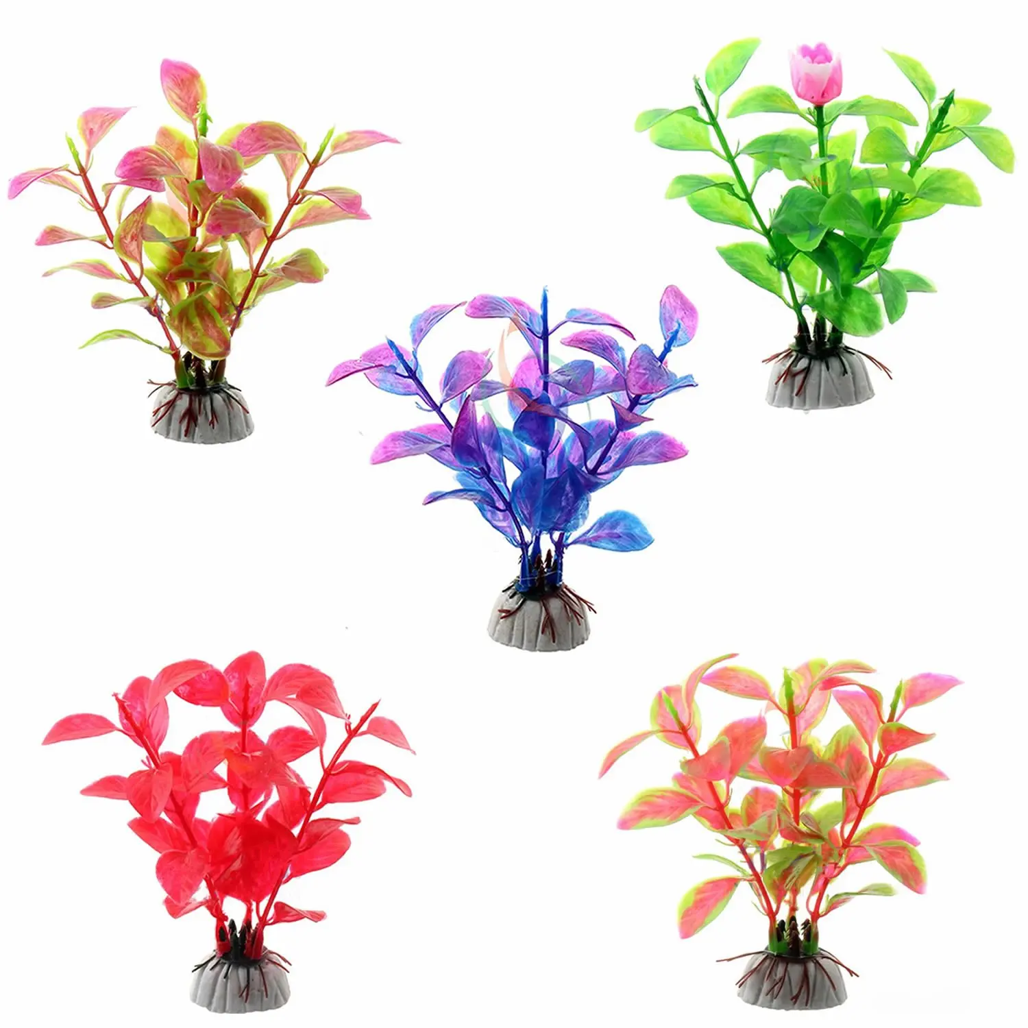 Buy Maxgoods Set Of 5 Aquarium Plants Decorations Fish Tank Grass