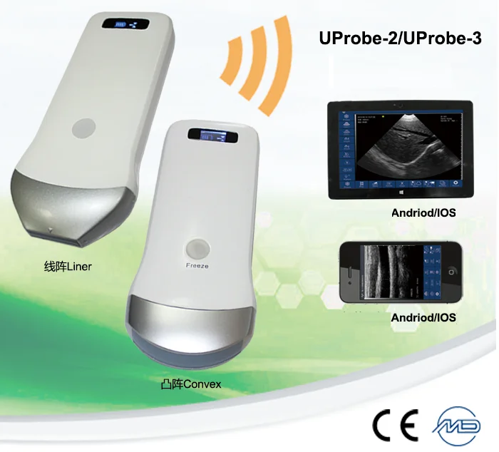 Doppler ultrasound Transducer USG small ultrasonic transducer wireless ultrasound Probe Machine