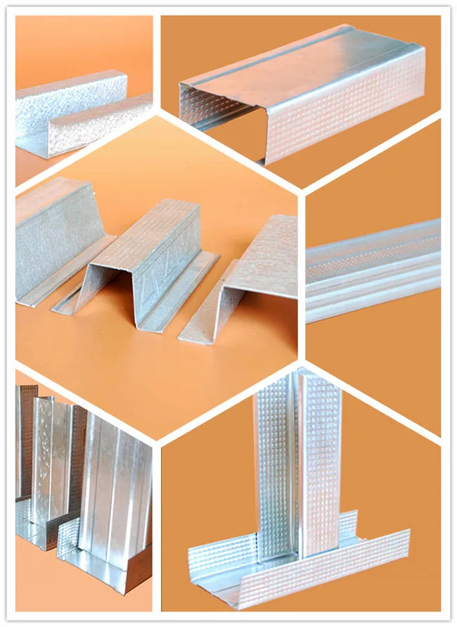 Trockenbau System Verzinkt Metallbolzen Und Verfolgen Decke Latte