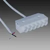 DC 12V 5M 5050 SMD RGB LED Strip light IP20 connector LED lamp Tape + 3A power supply Adapter + IR Remote controller