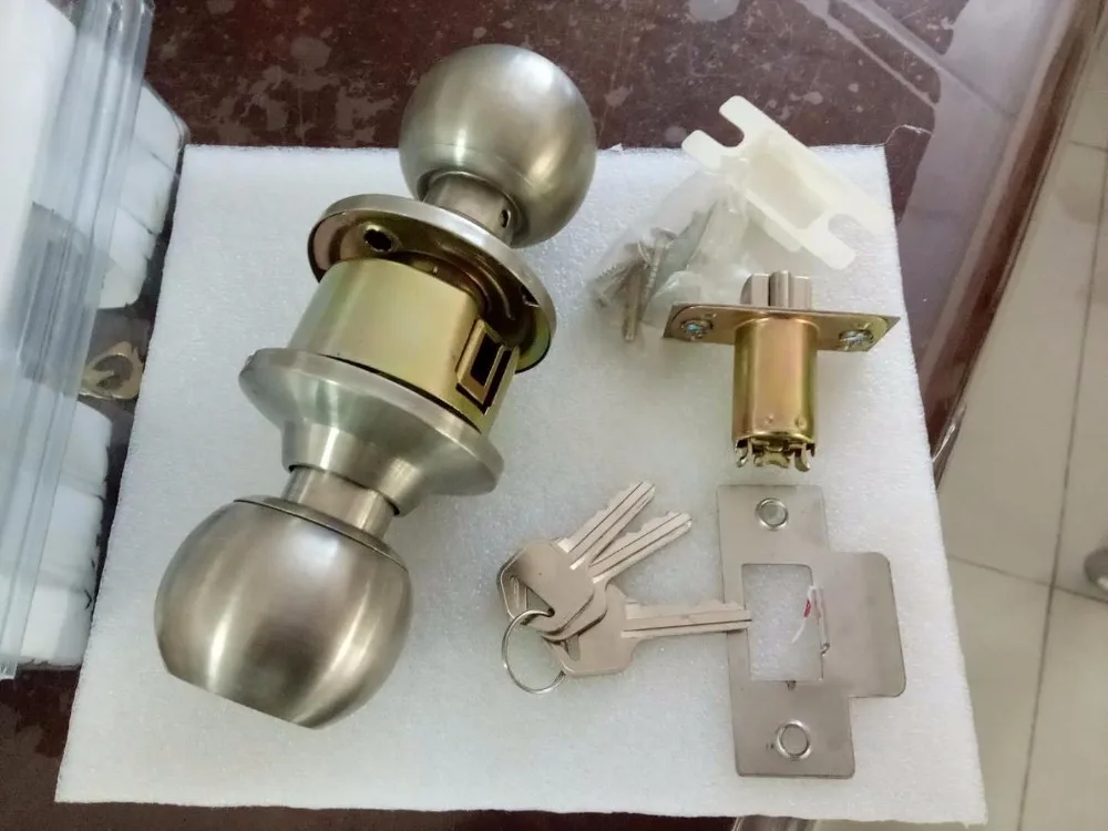 Commercial Grade 2 Cylinder Knob Stainless Steel Door Lock Knob Buy Cylinder Knob Door Lock