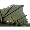 China supplier stadium stand shade tents PVDF tensile stretch tent membrane structure architecture for sale