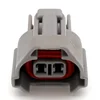 6189-0035 Nippon type High Tag Slot Fuel injector 2 Pin Female plug connector socket