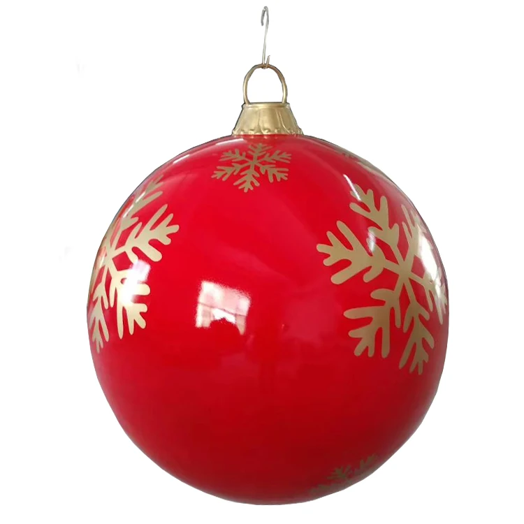Outdoor Giant Bauble Fiberglass Christmas Decoration For Shopping Mall ...