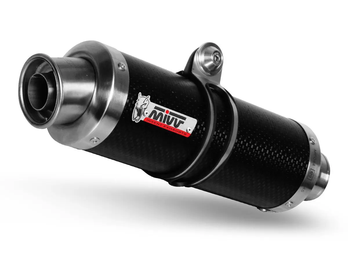 Mivv K.035.L2S KAWASAKI Z 800 E 2013 EXHAUST SLIP-ON MUFFLER GP CARBON