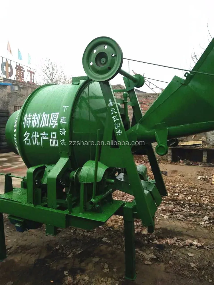 1 Bagger Concrete Mixer Capacity Electric Second Hand Cement Mixer