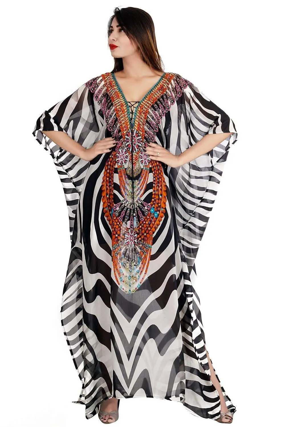 luxury beach kaftans