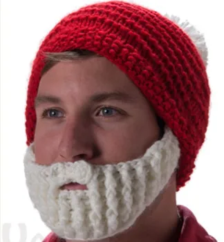 Beard Hat,Knitting Winter Hat Beanie 