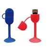 Trophy shaped suction cup silicone USB flash drive