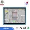 17 inch capacitive touch panel industrial computer with j1900 mini itx motherboard