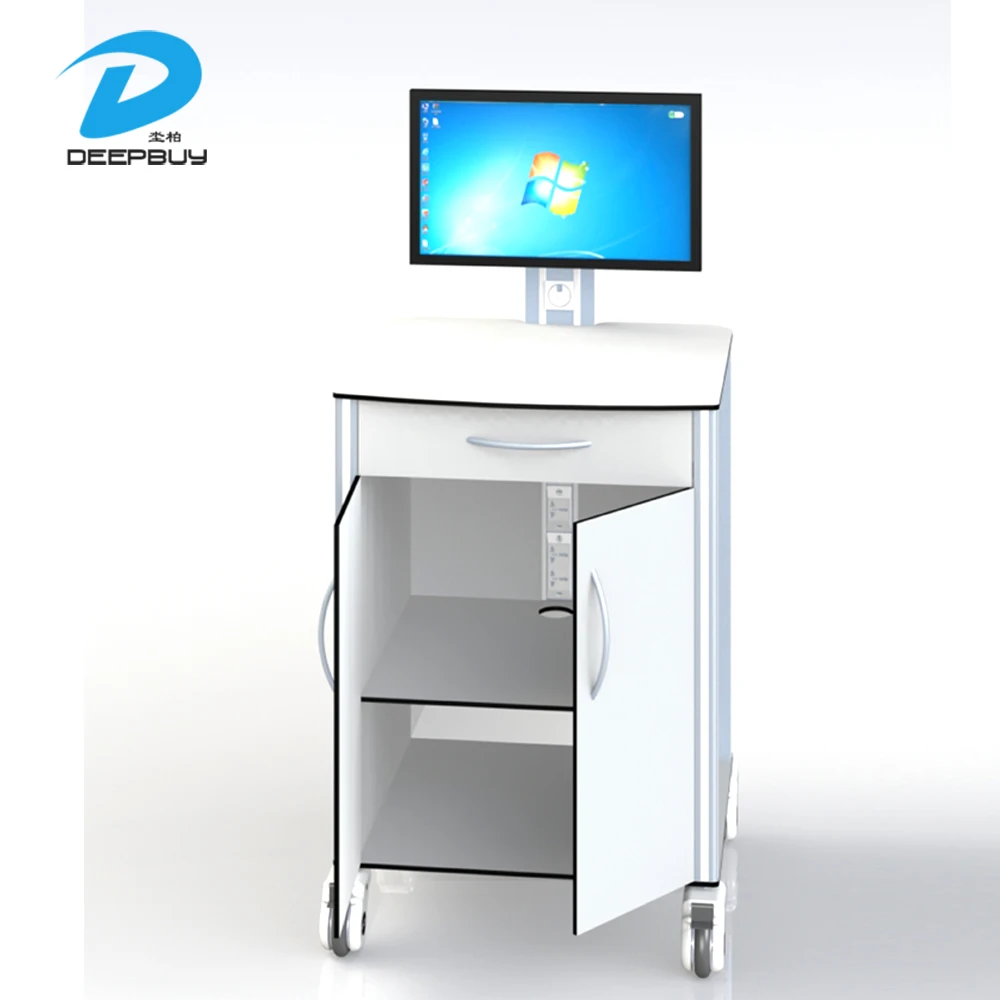 Krankenhaus Mobile Cart Medical Computer Trolley Mit Batterie Und