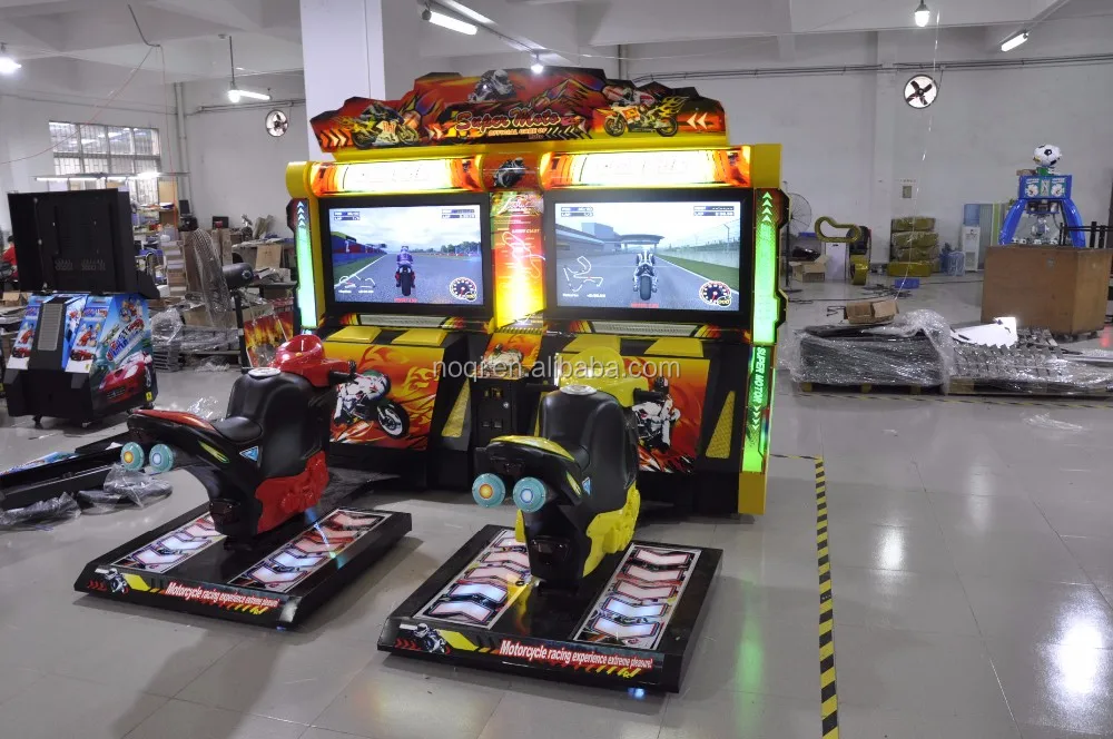 High quality 42''LCD 2 Players gp simulator motor racing games