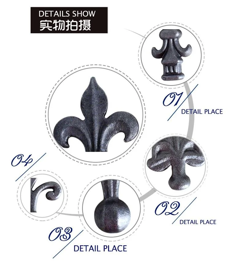 Factory Price Wrought Iron Finials For Rod Top Steel Fence Buy