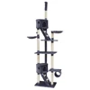 Short Plush High Quality Big Dark Grey Cat Trees