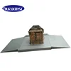 1.0*1.0m Industrial mild Steel floor scale low profile platform scale with ramp