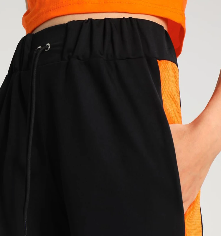 polyester track pants for women