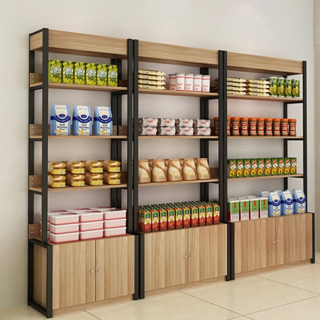 Manufacture Custom Made Supermarket Storage Shelf Cabinet Cosmetic