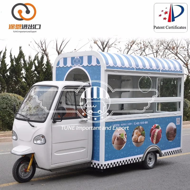 Used street mobile custom food trucks for sale/ catering trucks for