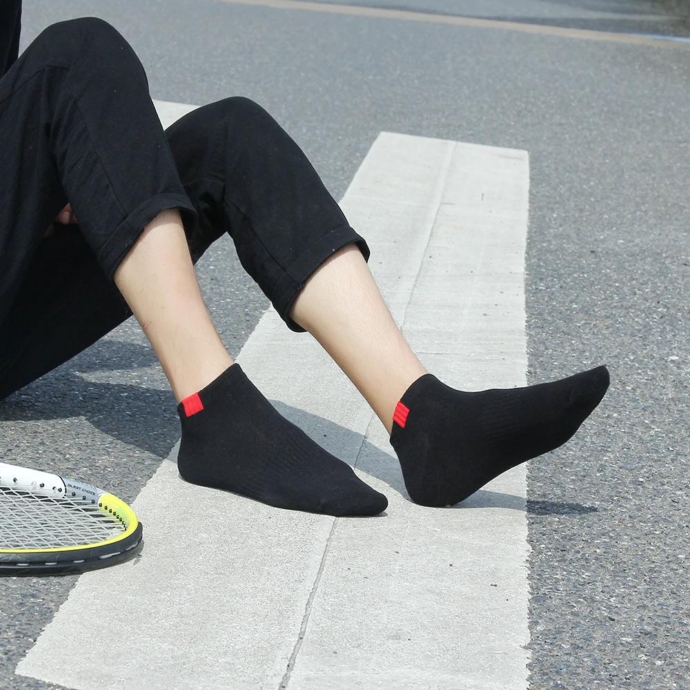 High Quality Men Soild Color Sport Outdoor Cotton Thermal Socks.jpg