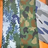 polyester cotton rip stop camouflage fabric with military digital camouflage printed for marine camouflage fabric