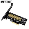 SK4 M.2 NVMe SSD NGFF TO PCIE X4 adapter card M Key interface card Support PCI Express 3.0 x4 2230-2280 Size m.2 FULL SPEED good