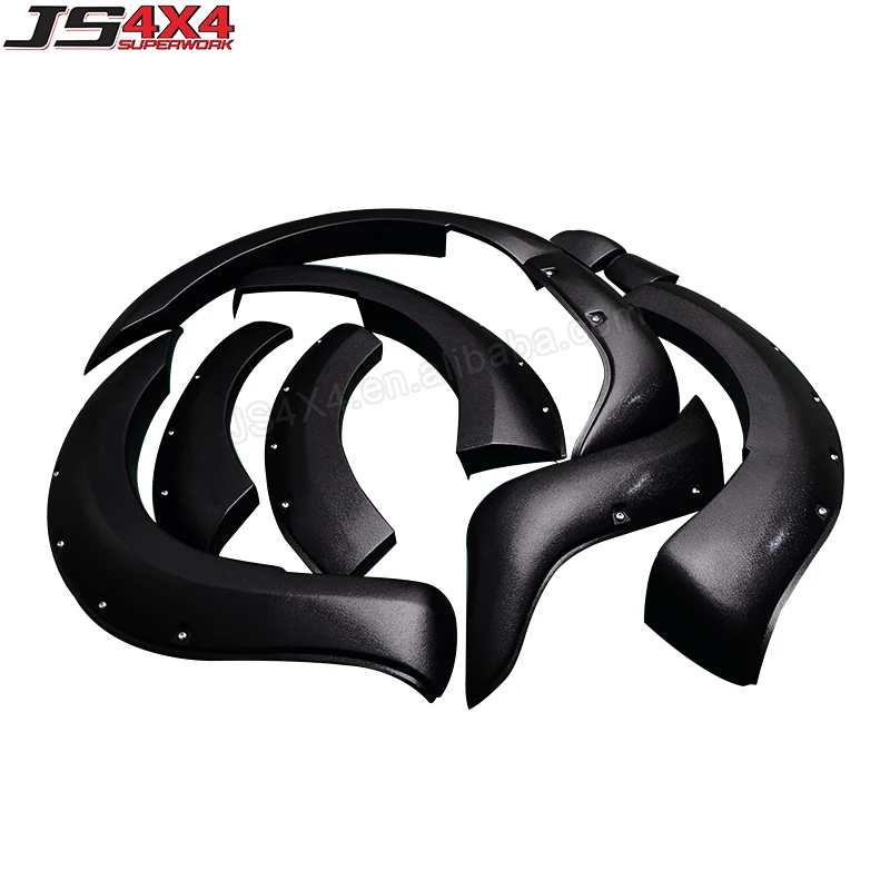 Abs Plastic Black Rough Surface Fender Flare For Everest Buy Everest Fender Flares,4x4 Plastic