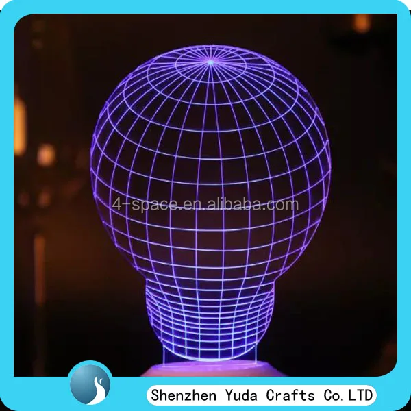 Die Lampen aus Plexiglas sind ein Design von Cheha Studio