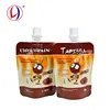 Screw Cap Refill Packaging Bag Plastic Doy Pack With Spout