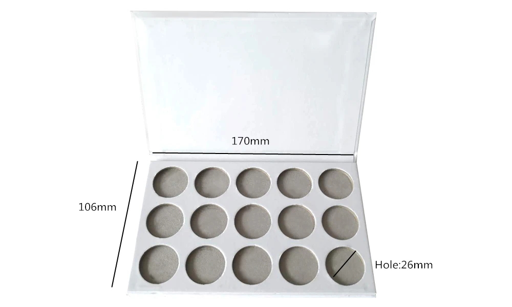 15 color eyeshadow palette