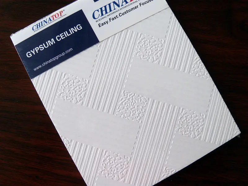 Gypsum Ceiling pvc facing