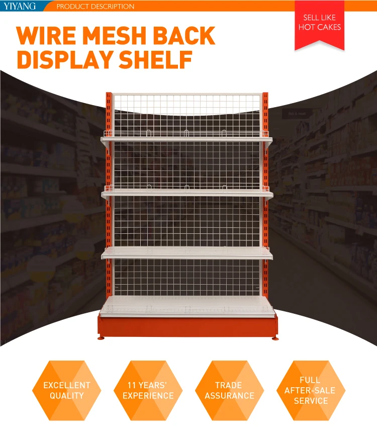 High Performance Supermarket Retail Metal Display Rack Buy Display