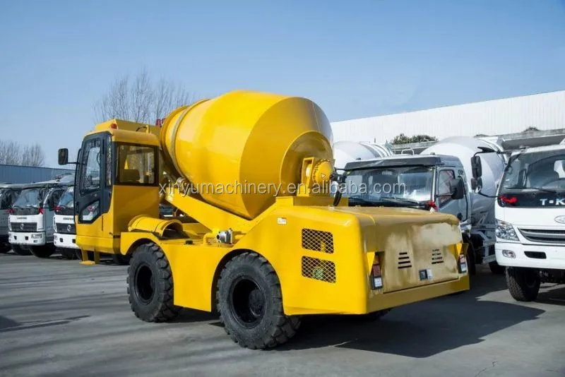 3.5m3 Self Loading Mobile Concrete Mixer With Front End Loader Buy