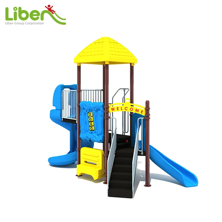 children outdoor slide