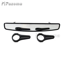 PAZOMA Сталь Алюминий Супер жесткие корпус мотоцикл UTV зеркала для Honda Pioneer 1000, Arctic Cat Wildcats