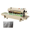 FR-900 Automatic Plastic Bag Sealer Continuous Band Film Pouch Sealing Machine With Code Printer