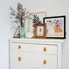 Genuine Leather Door Knob Leather Wardrobe Pulls