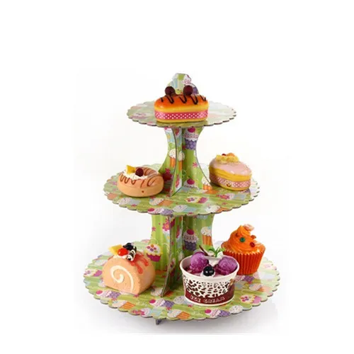 Disposable Home Party Paper Afternoon Tea Cake Stand - Buy Paper ...