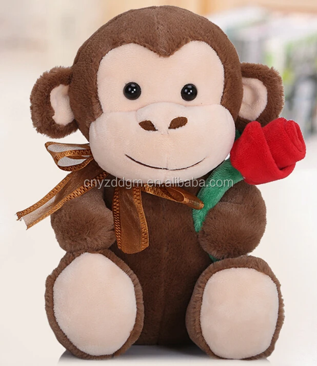 soft plush monkey